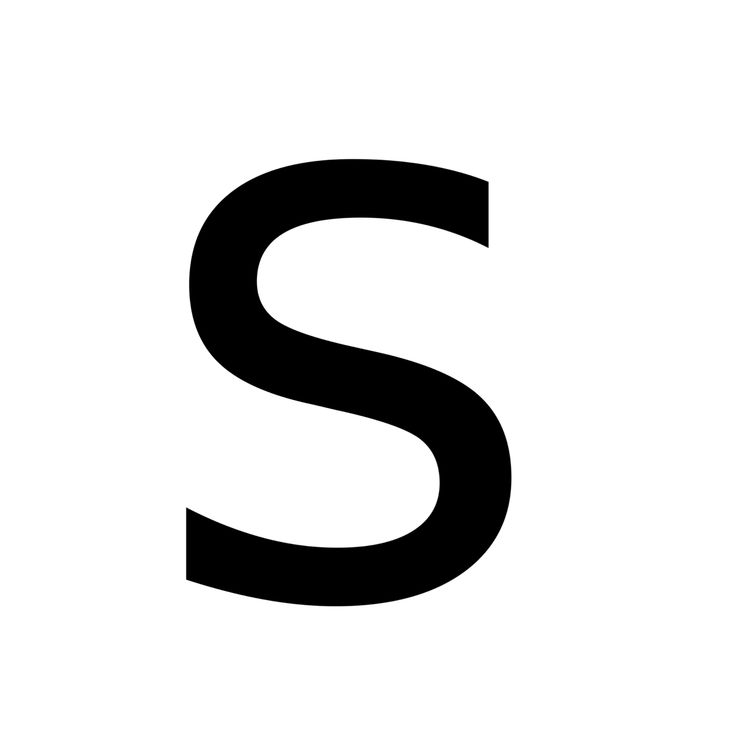 Letter S